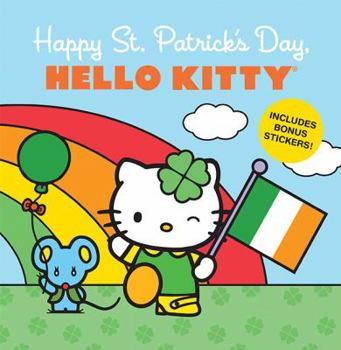 Paperback Happy St. Patrick's Day, Hello Kitty Book