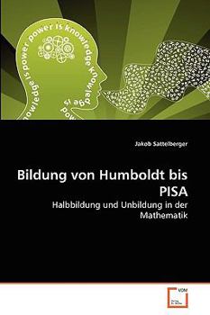 Paperback Bildung von Humboldt bis PISA [German] Book