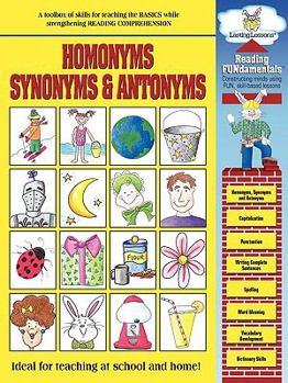 Paperback Reading Fundamentals - Homonyms, Synonyms & Antonyms Book