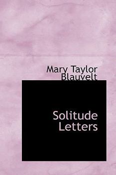 Paperback Solitude Letters Book