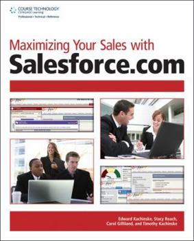 Paperback Maximizing Your Sales with Salesforce.com Book