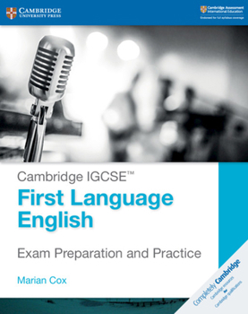 Paperback Cambridge Igcse(tm) First Language English Exam Preparation and Practice Book