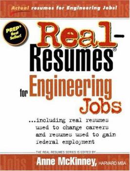 Paperback Real Resumes for Engineering Jobs Book