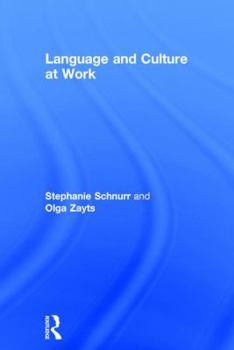 Hardcover Language and Culture at Work Book