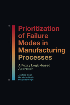 Hardcover Prioritization of Failure Modes in Manufacturing Processes: A Fuzzy Logic-Based Approach Book