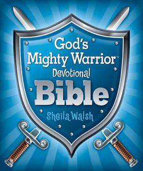 Hardcover God's Mighty Warrior Devotional Bible Book
