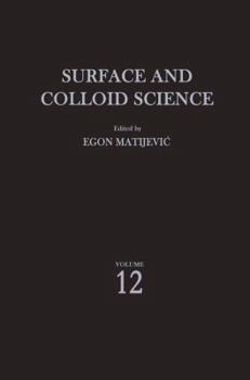 Paperback Surface and Colloid Science Book