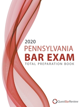 Paperback 2020 Pennsylvania Bar Exam Total Preparation Book