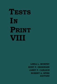 Hardcover Tests in Print VIII Book