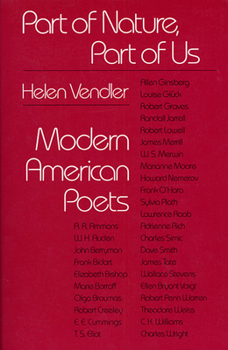 Paperback Part of Nature, Part of Us: Modern American Poets Book