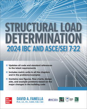 Paperback Structural Load Determination: 2024 IBC and Asce/SEI 7-22 Book