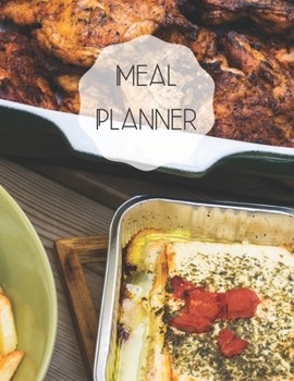 Meal Planner: Track and plan your food weekly, contains shopping list