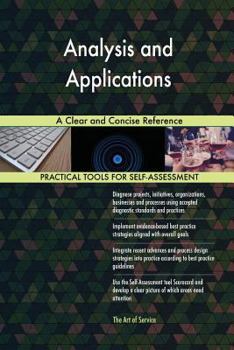 Paperback Analysis and Applications A Clear and Concise Reference Book
