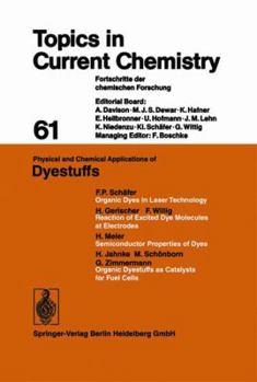 Paperback Physical and Chemical Applications of Dyestuffs Book