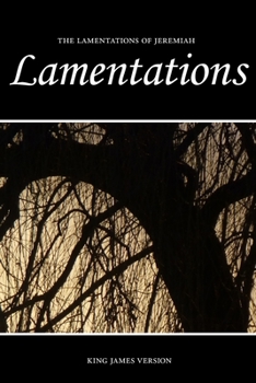 Paperback Lamentations (KJV) [Large Print] Book