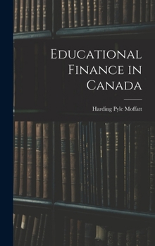 Hardcover Educational Finance in Canada Book