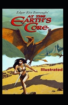 Paperback At the Earth's Core Illustrated Book