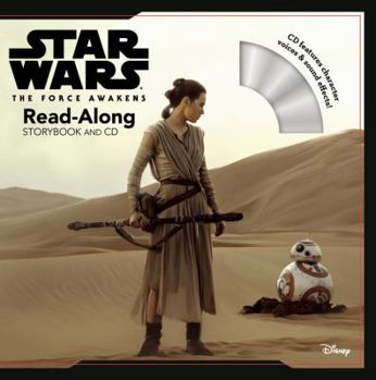 Paperback Star Wars the Force Awakens: Read-Along Storybook and CD [With Audio CD] Book
