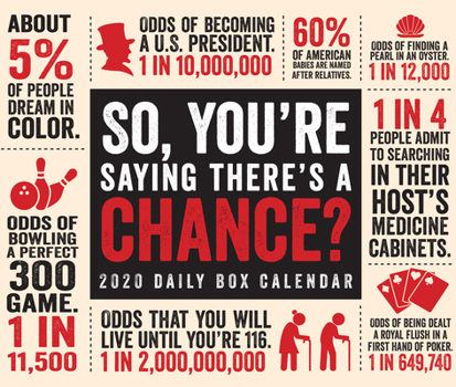 Calendar So You're Saying There's a Chance? 2020 Box Calendar Book