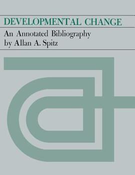 Paperback Developmental Change: An Annotated Bibliography Book