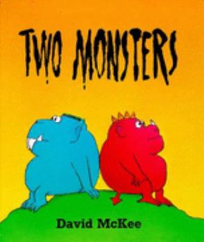 Hardcover Two Monsters Book