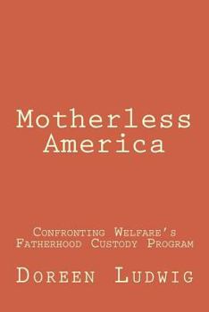 Paperback Motherless America: Confronting Welfare's Fatherhood Custody Program Book