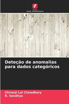 Paperback Deteção de anomalias para dados categóricos [Portuguese] Book