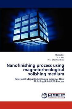 Paperback Nanofinishing process using magnetorheological polishing medium Book