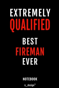 Notebook for Firemen / Fireman: awesome handy Note Book [120 blank lined ruled pages]