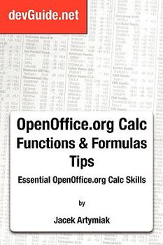 Paperback Openoffice.Org Calc Functions and Formulas Tips Book