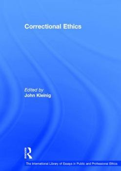 Hardcover Correctional Ethics Book
