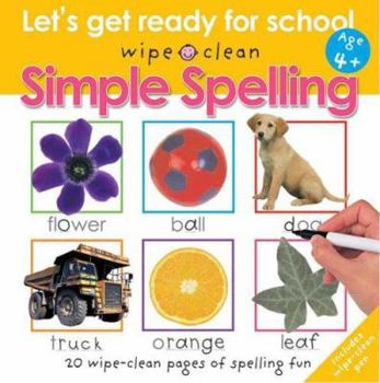 Spiral-bound Simple Spelling [With Wipe-Clean Pen] Book