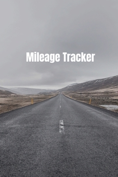 Paperback Mileage Tracker: Undated Mileage Logbook Book