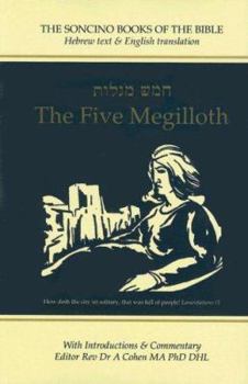 Hardcover The Five Megilloth Book
