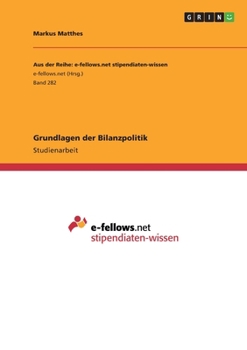 Paperback Grundlagen der Bilanzpolitik [German] Book