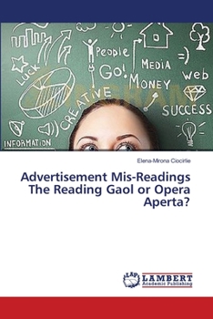 Paperback Advertisement Mis-Readings The Reading Gaol or Opera Aperta? Book