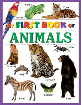 Hardcover My First Book of Animals Book