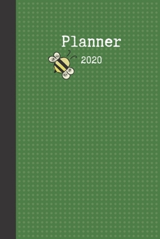 Planner 2020: Weekly Planner Journals for Teen Girls Women Mom Her, Cute Notebook Organiser, Week Per Page, 50 Pages Ruled White Paper, 106 pages