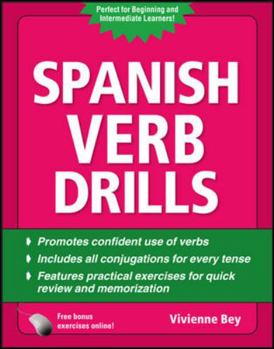 Paperback Spanish Verb Drills, Fourth Edition Book