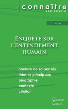 Paperback Fiche de lecture Enquête sur l'entendement humain de David Hume (analyse littéraire de référence et résumé complet) [French] Book