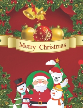 Merry Christmas: An Adult Coloring Book with Fun, Easy, and Relaxing Designs