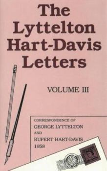 Hardcover Lyttelton Hart Davis Letters Vol 3 Book