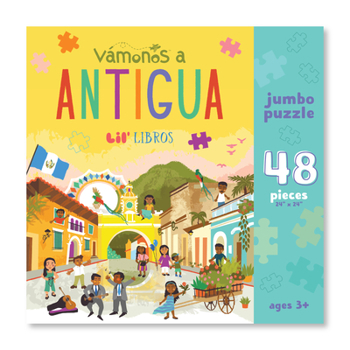 Hardcover Vámonos: Antigua Jumbo Puzzle 48 Piece [Spanish] Book