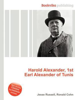 Paperback Harold Alexander, 1st Earl Alexander of Tunis Book