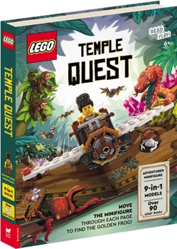 Paperback Legoâ(r) Books: Temple Quest (with Adventurer Minifigure, Nine Buildable Models, Play Scenes and Over 90 Lego Elements) Book