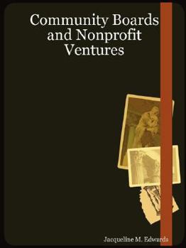 Paperback Community Boards and Nonprofit Ventures Book