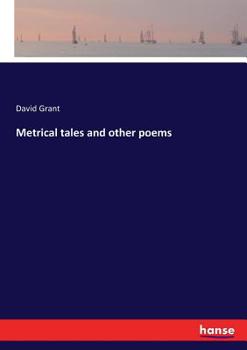 Paperback Metrical tales and other poems Book