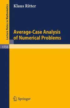 Paperback Average-Case Analysis of Numerical Problems Book