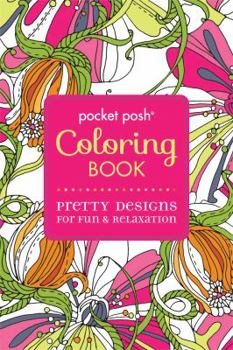 Paperback Pocket Posh Adult Coloring Book: Pretty Designs for Fun & Relaxation, 2 Book