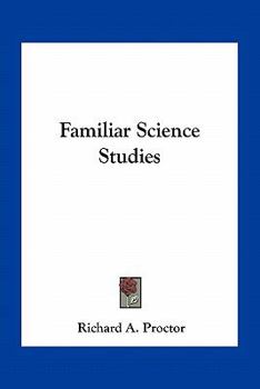 Paperback Familiar Science Studies Book